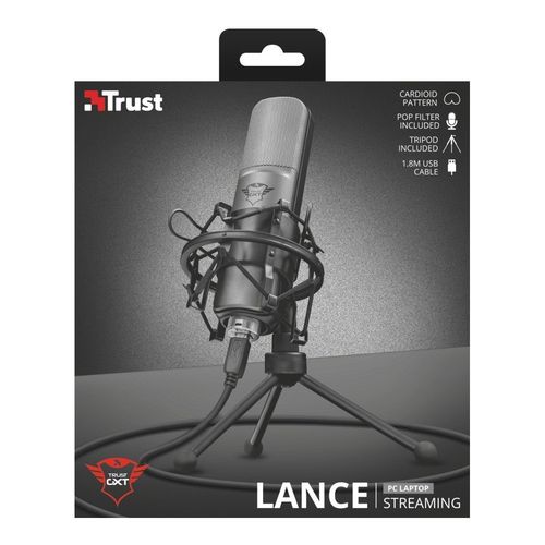 TRUST GXT 242 LANCE MIKROFON USB ZE STATYWEM na Arena.pl