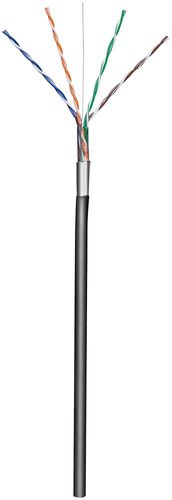 TECHLY SKRĘTKA F/UTP CAT5E DRUT 305M CCA ZEWNĘTRZNA CZARNA 029167 na Arena.pl