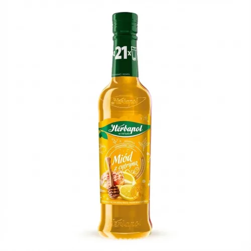 Syrop MIÓD Z CYTRYNĄ suplement diety 420ml na Arena.pl
