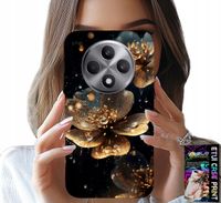 ETUI DO OPPO RENO12 F / 12FS 5G - PIĘKNE WZORY KWIATÓW, PLECKI, FUTERAŁ