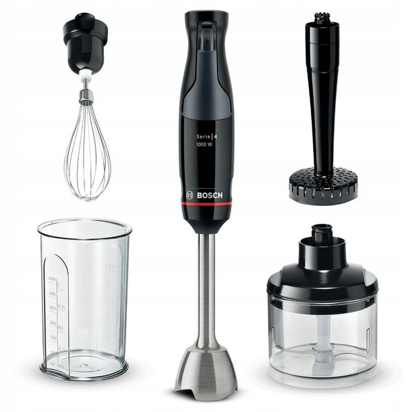 Blender ręczny Bosch MSM4B623 1000W Rozdrabniacz Końcówka do puree Mocny zdjęcie 1