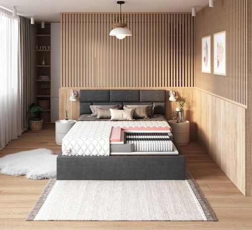 Materac multipocketowy 80 x 200 ZŁOTY MEDAL MATERAC PREMIUM 22 CM wysoki na Arena.pl