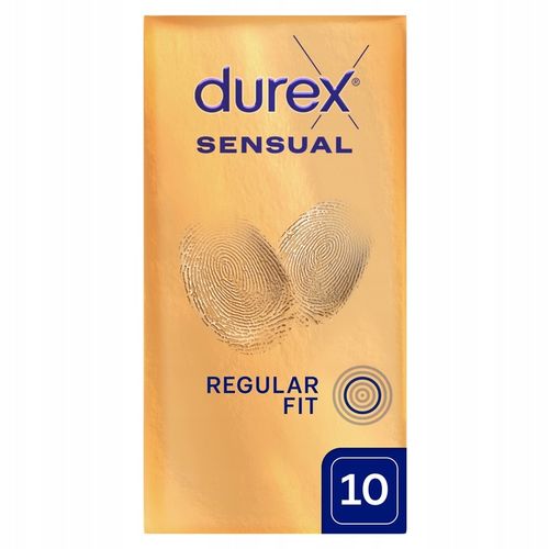 Prezerwatywy DUREX SENSUAL super cienkie nawilżane delikatne 10 szt. na Arena.pl
