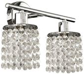 Royal listwa 2x40W G9 chrom+kryształki