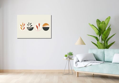 Obraz 90x60cm Cztery Okrąglaki na Arena.pl
