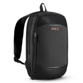 Plecak na Laptop NILS CAMP NC4504 19 l Szary Biznesowy z Poszerzaną Komorą