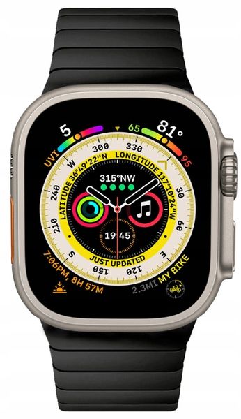 PASEK BRANSOLETA STEEL DO APPLE WATCH ULTRA 49mm zdjęcie 1