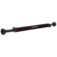 Drążek do podciągania 62 - 100 cm teleskopowy stalowy mocowany do futryny regulowany