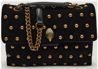 Kurt Geiger Torebka na ramię LG KENSINGTON STUDS | zamsz