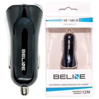 beline ład. sam. 1xusb i 1xusb-c 5a 30wczarny/black (only head)