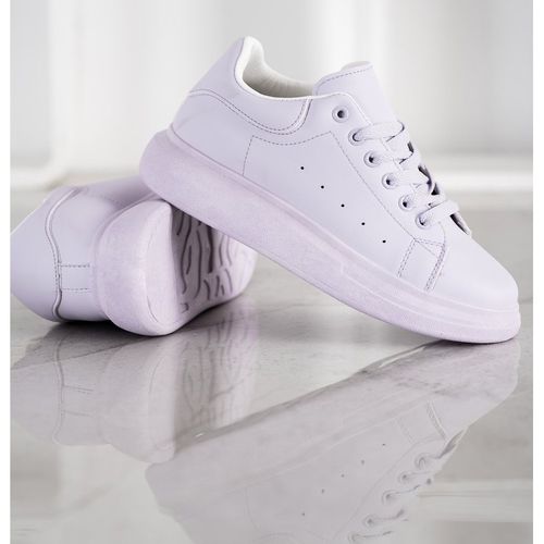 Fioletowe Trampki Na Platformie r.40 na Arena.pl