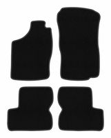Dywaniki welurowe BASIC do Opel Astra F 1991-2002 czarne