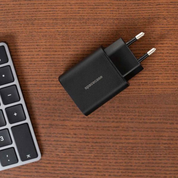 Spacecase Usb Charger 30W Gan Sc003B Black zdjęcie 2
