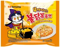 Danie o smaku ostrego kurczaka Quattro Cheese Buldak 145g - Samyang
