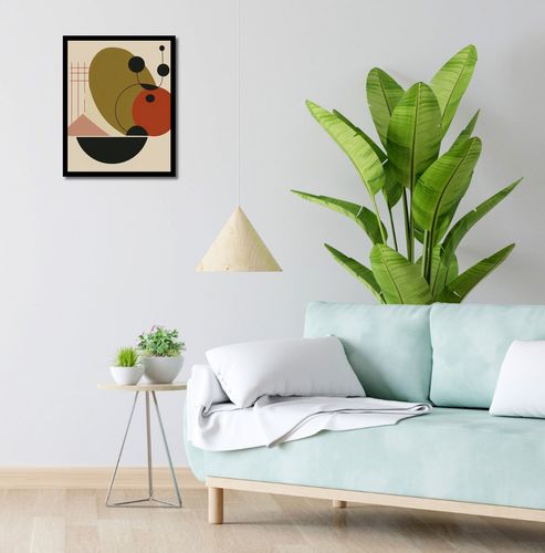 Plakat 40x50cm Geometryczny Balans na Arena.pl