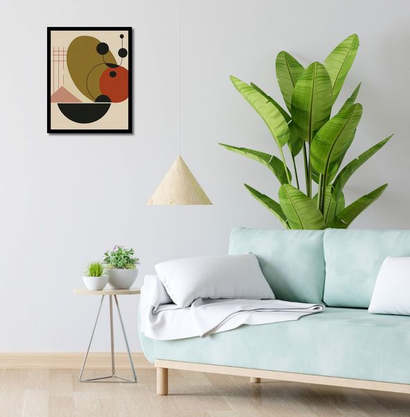 Plakat 40x50cm Geometryczny Balans zdjęcie 4