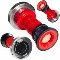 Prądownica strażacka wodna na wąż W52 2" regulacja tryskacz końcówka węża