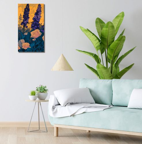 Obraz 30x60cm Złoty Ogród na Arena.pl