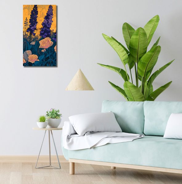 Obraz 30x60cm Złoty Ogród zdjęcie 2
