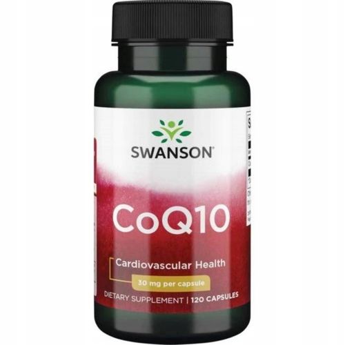 CoQ10 Koenzym Q10 30mg 120 kapsułek SWANSON na Arena.pl