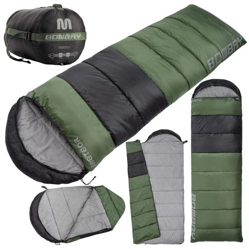Śpiwór Turystyczny Duży Ciepły Mumia Kołdra Kempingowy Pod Namiot METEOR na Arena.pl