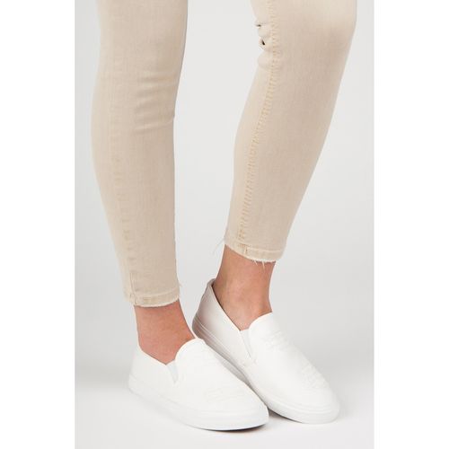 Białe trampki slip on r.37 na Arena.pl