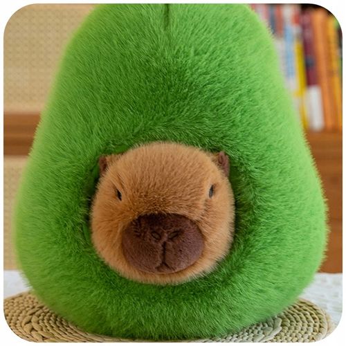 KAPIBARA W AWOKADO PLUSZAK ZABAWKA MASKOTKA PLUSZOWA PRZYTULANKA MIĘKKA 2W1 na Arena.pl