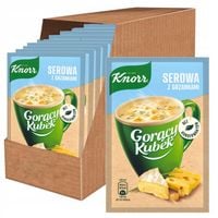 Knorr Gorący Kubek Serowa z grzankami 22g x 32 szt