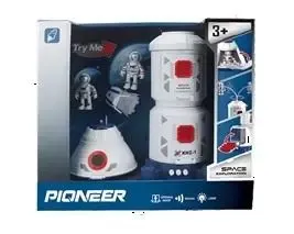 Stacja kosmiczna z kosmonautami zdjęcie 1