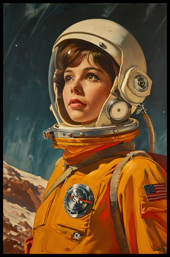 Plakat 53x81cm Pionierka Kosmosu na Arena.pl