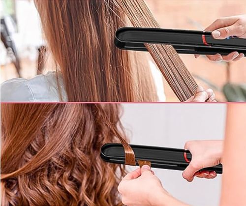 PROSTOWNICA DO WŁOSÓW JONIZACJA CERAMICZNA KRĘCI WŁOSY 2w1 na Arena.pl