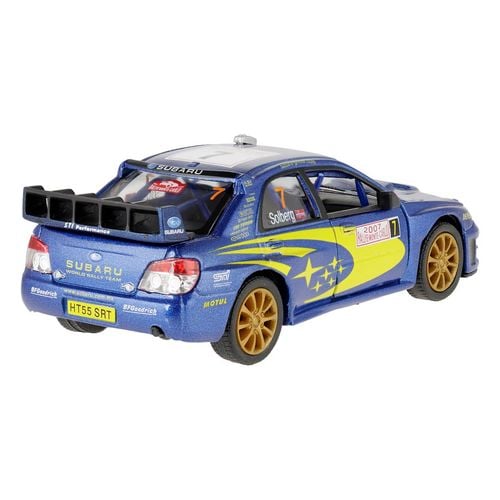 Model 1:36, 2007 Subaru Impreza WRC, niebieski na Arena.pl