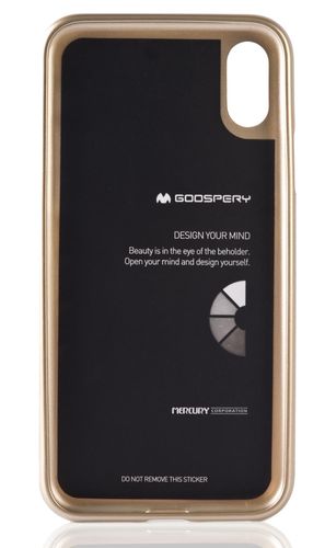JELLY CASE MERCURY APPLE Apple iPhone X - GOLD na Arena.pl