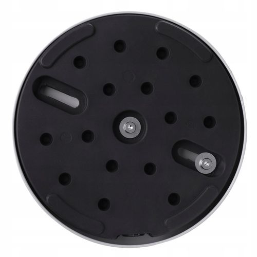 Stojak z uchwytem na papier toaletowy i szczotka do WC toalety biała bambus na Arena.pl