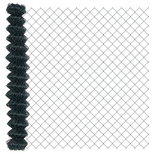 Ogrodzenie z słupkami Zielony 1.6 x 25 m Stal na Arena.pl