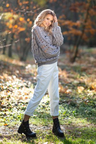 Sweter F600 Ecru UNI na Arena.pl