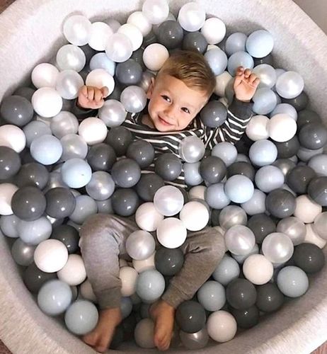 SUCHY BASEN Z PIŁECZKAMI 90X40 200 KULEK WELUR PL na Arena.pl