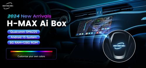 HEYINCAR Carplay Adapter bezprzewodowy Android Auto 8/128G YouTube SIM WIFI na Arena.pl