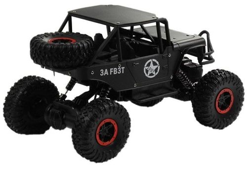 Auto Zdalnie Sterowane Jeep R/C 1:18 Czarne na Arena.pl