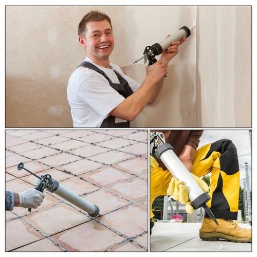 WYCISKACZ DO MAS GĘSTYCH USZCZELNIAJĄCYCH 600ml PISTOLET KLEJU na Arena.pl