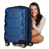 WALIZKA MAŁA PODRÓŻNA BAGIA PREMIUM KÓŁKA KABINOWA NAJWIĘKSZA TORBA 38 L