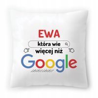 Poduszka Dla Ewy Na Urodziny Na Prezent Z Nadrukiem Ze Zdjęciem