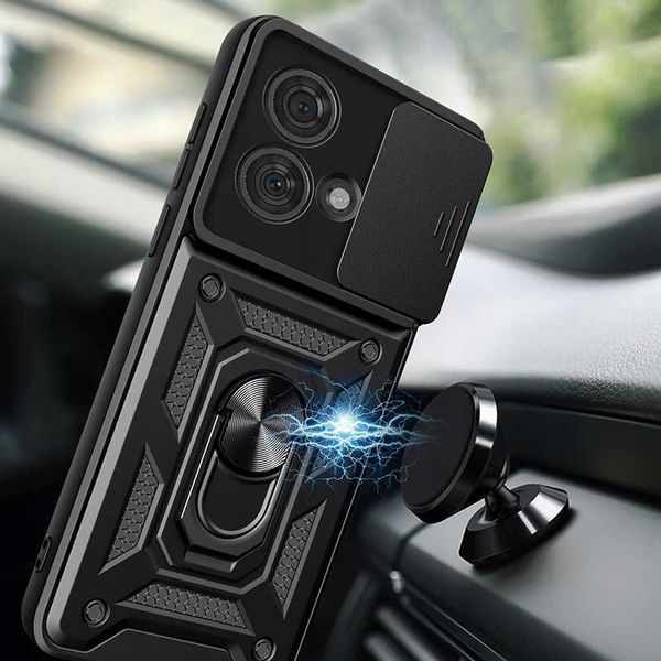 Spacecase Camring Motorola Edge 40 Neo Black zdjęcie 4