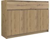 KOMODA 3 DRZWI 3 SZUFLADY ARTISAN KOMPLET