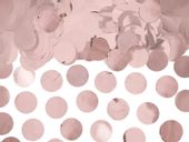 Konfetti kółka różowe złoto gold rose 15g