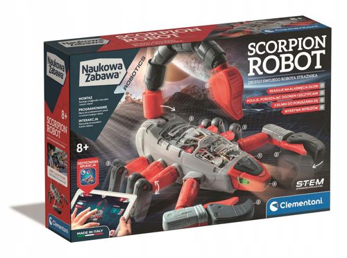 CLEMENTONI ROBOTICS MECHA SKORPION ROBOT STEM 8+ na Arena.pl