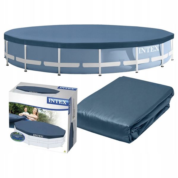 Plandeka do basenu ze stelażem 457 cm Intex 28032 zdjęcie 1