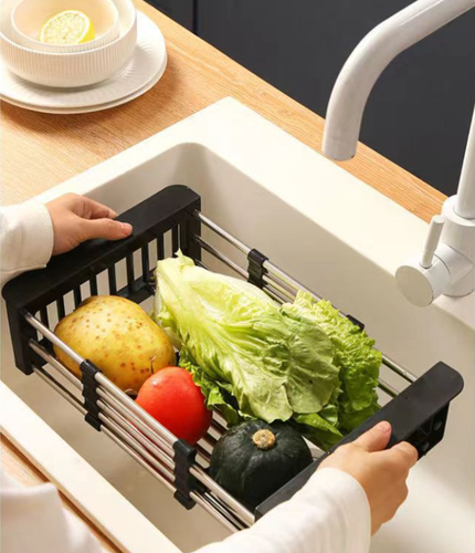 Ociekacz koszyk teleskopowy na zlew do owoców warzyw na Arena.pl