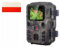 MINI Kamera leśna myśliwska foto pułapka DETEKCJA fotopułapka + naklejka
