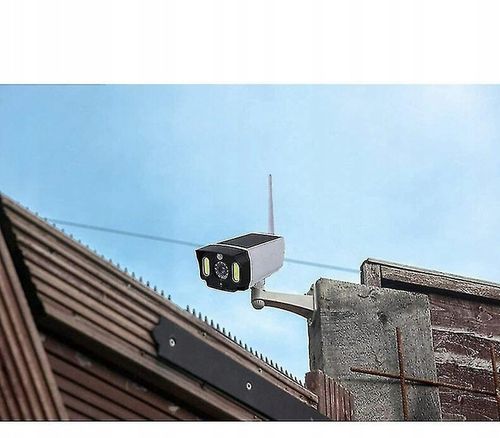LAMPA SOLARNA ATRAPA KAMERY 2W1 CZUJNIK RUCHU 20W na Arena.pl